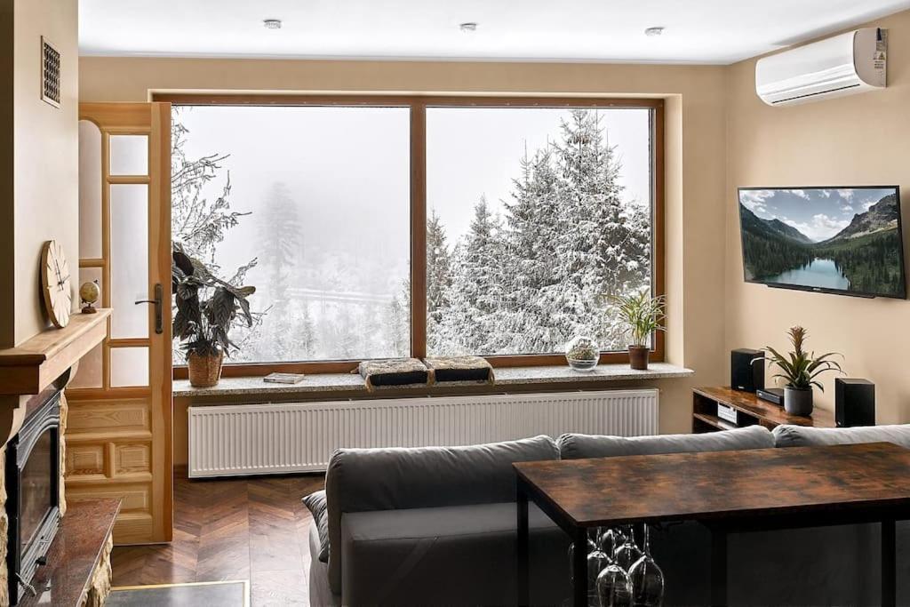 Apartament Widokowy Z Jacuzzi I Sauna Na Wylacznosc - Sikorowka - Dobre Miejsce ヴィスワ エクステリア 写真