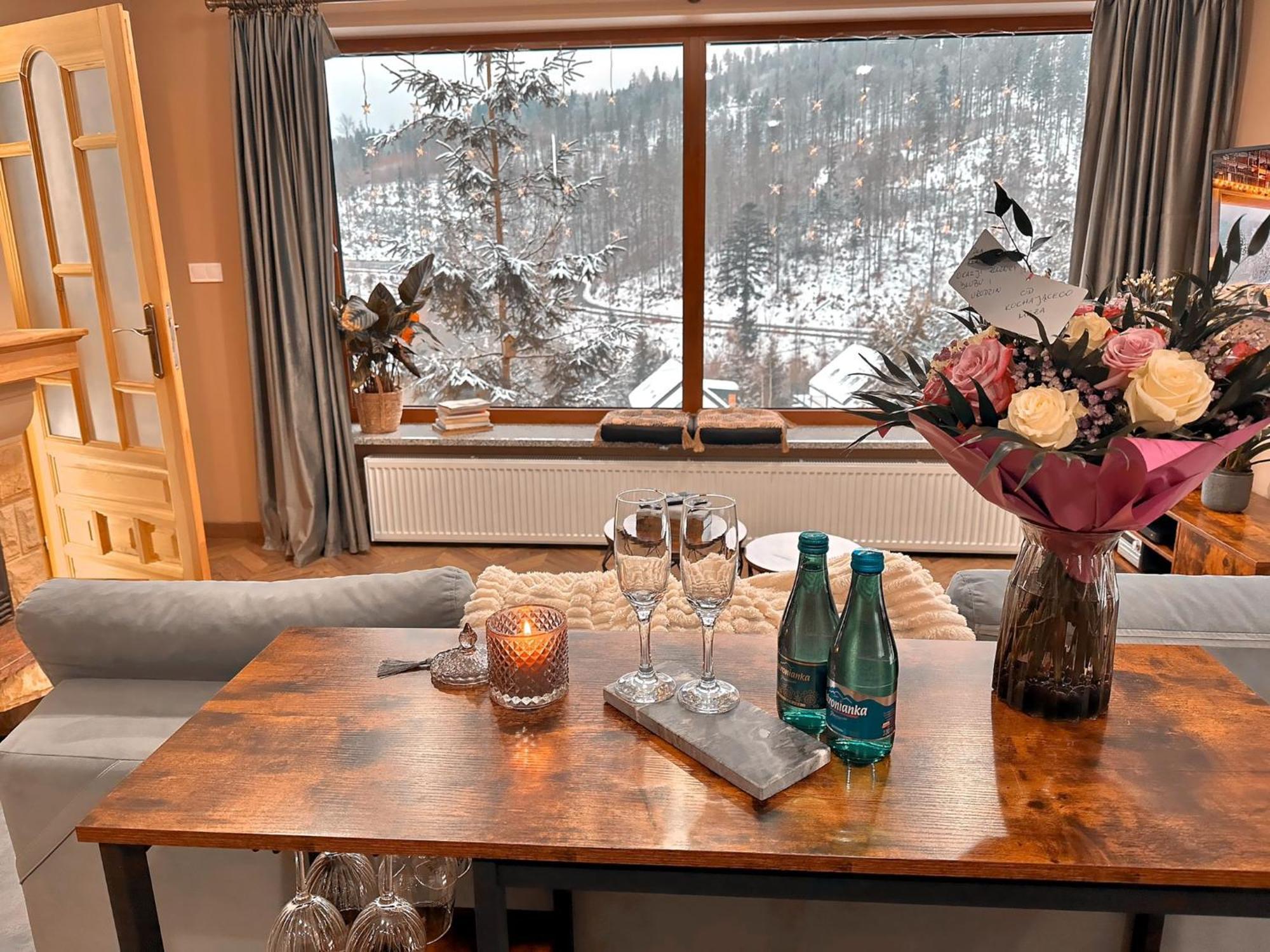 Apartament Widokowy Z Jacuzzi I Sauna Na Wylacznosc - Sikorowka - Dobre Miejsce ヴィスワ エクステリア 写真